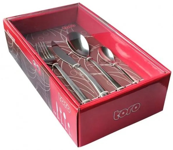 FIRENZE 24 részes rozsdamentes acél evőeszköz készlet