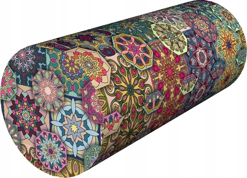 Valencia hengeres anatómiai párna 15x40 cm memóriahab