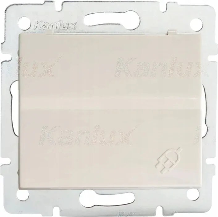 Schuko Logi Kanlux IP-44 földelt aljzat