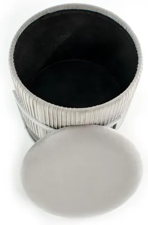 Taburet CRICKET átm. 40 cm szürke