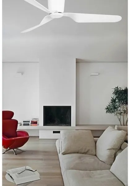 FARO 33471N - Mennyezeti ventilátor PEMBA fehér + távirányítás