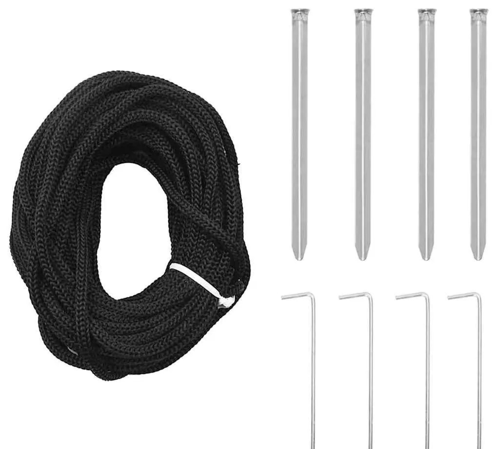 LED Karácsonyfák talajráccsal 800 LED-del Kék 400 cm Vas