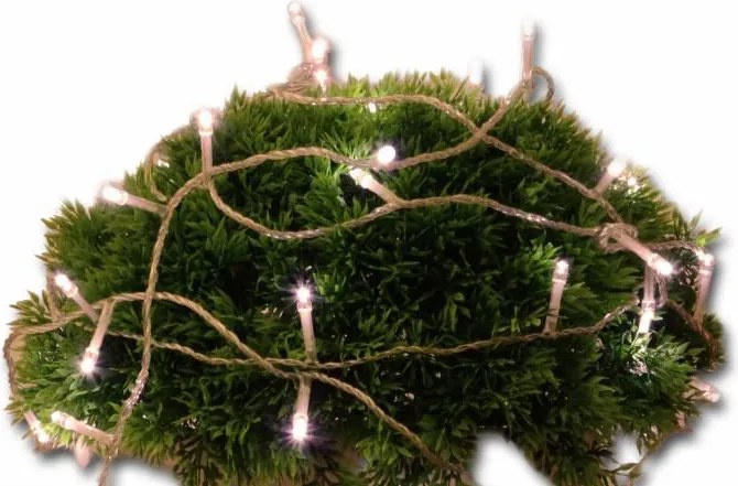 NEXOS Karácsonyi fényfüzér 10 m 100 LED meleg fehér