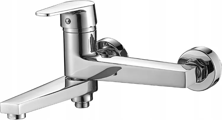 Kádtöltő Csaptelep Összecsukható Fali Kifolyócső Luga