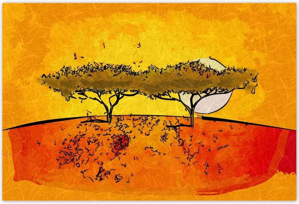 Poszterek 200x135 Lenyugvó nap