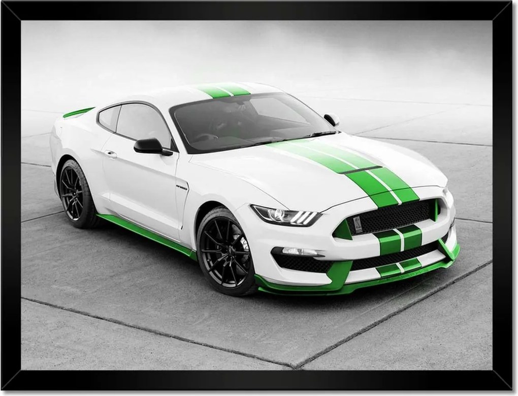Poszterek keretben 40x30 Mustang Ford Autó
