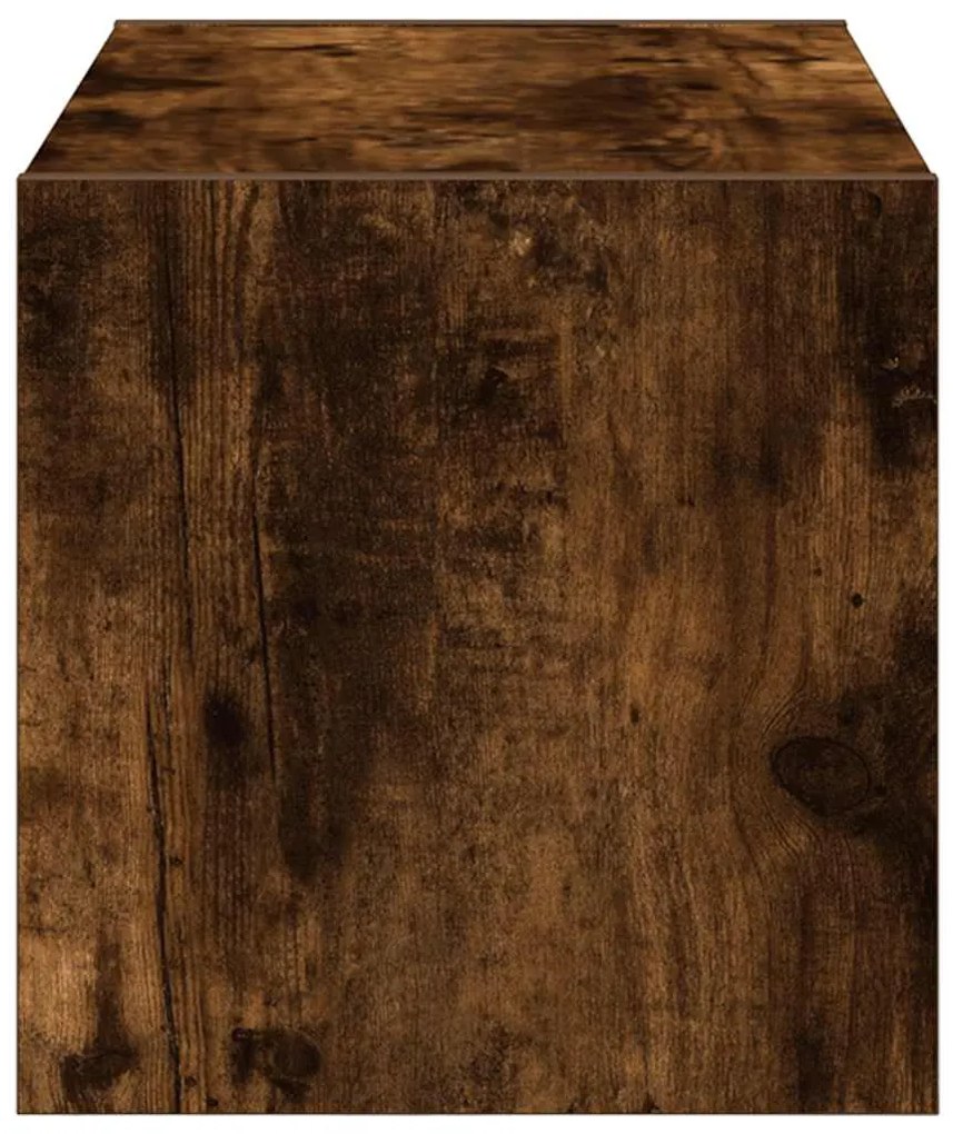 füstös tölgy cipőtartó állvány halmozható 60 x 30 x 30,5 cm