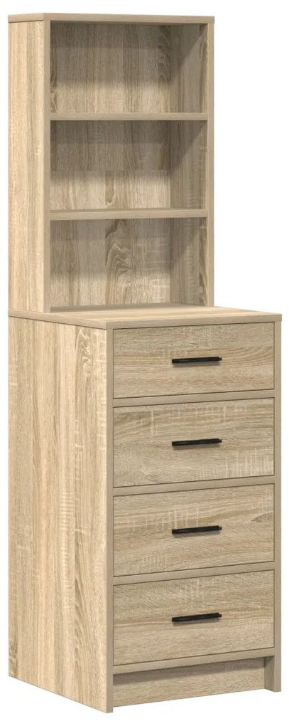 Öltözködőasztal fiókkal Barna 78.5 x 41 x 135 cm Faanyag