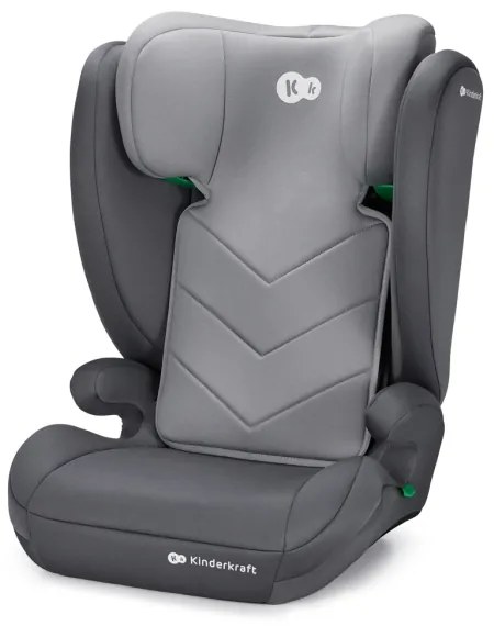 KINDERKRAFT - Autósülés I-SPARK i-Méret (100-150 cm) szürke