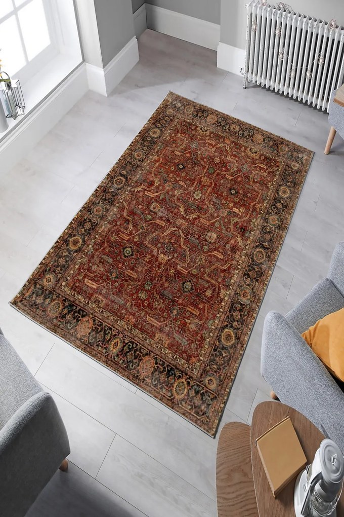 Lábtörlő, többszínű, 60×100 cm – W1076