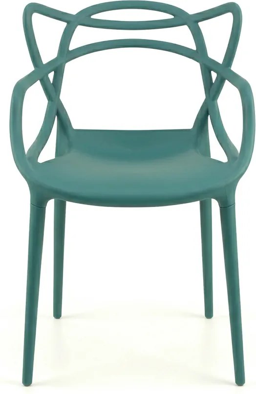 Petrolkék műanyag szék KATO