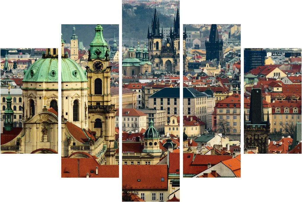 Kép - Prágai panoráma (150x105 cm)