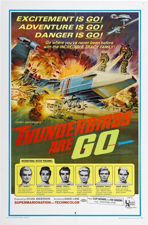 Illusztráció Thunderbirds Are Go