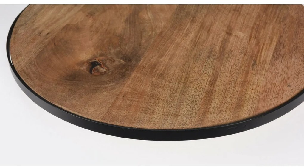 Natura mangófa tálca, átmérő  38 cm.