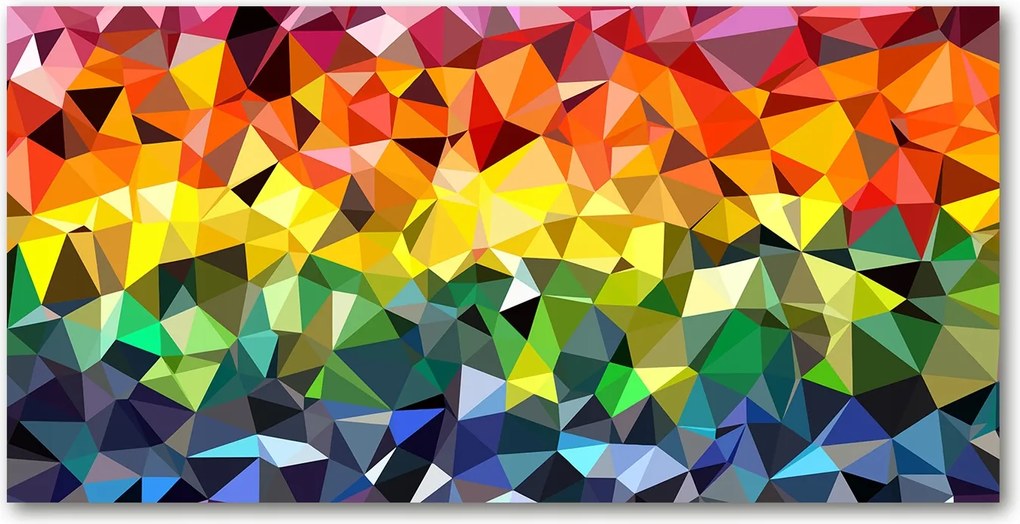 Fotó-üvegkép Geometrikus háttér 140x70