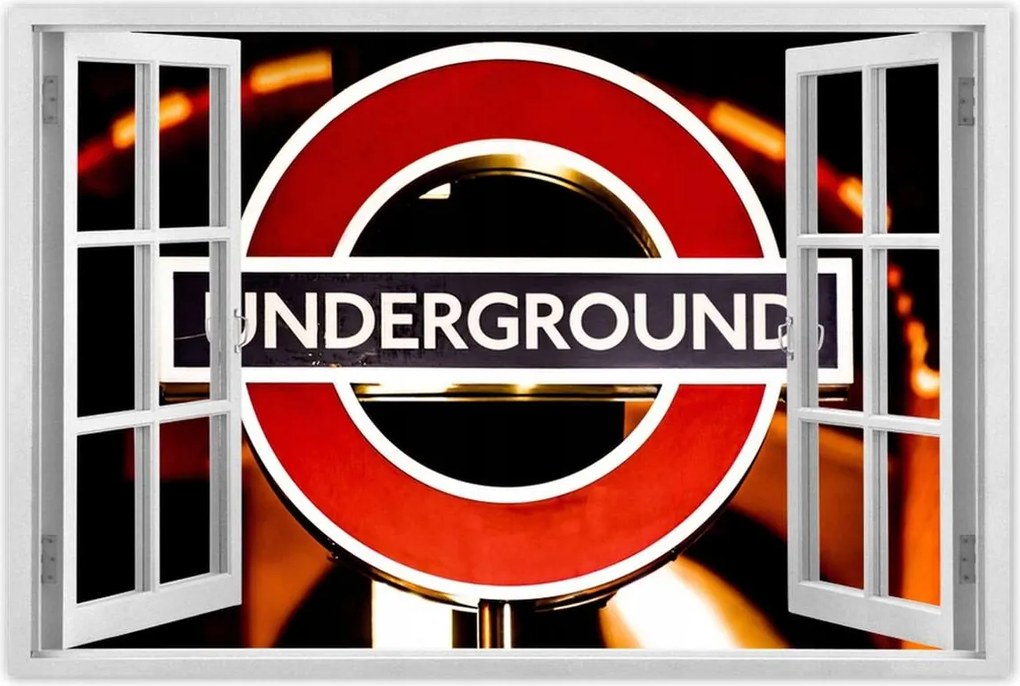 Poszterek 120x80 Underground London