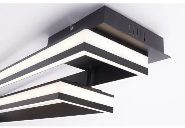 Leuchten Direkt 14701-18- LED Dimmelhető felületre szerelhető csillár ELIS 2xLED/19W/230V + távirányító