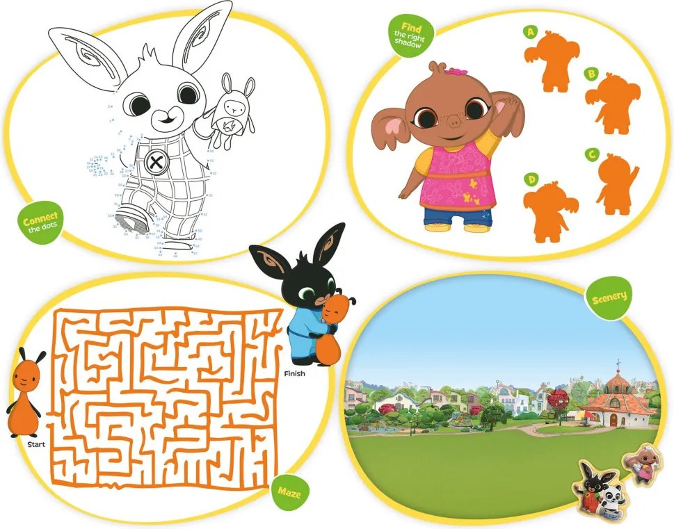 Bing Fun Super matrica szett játékkal