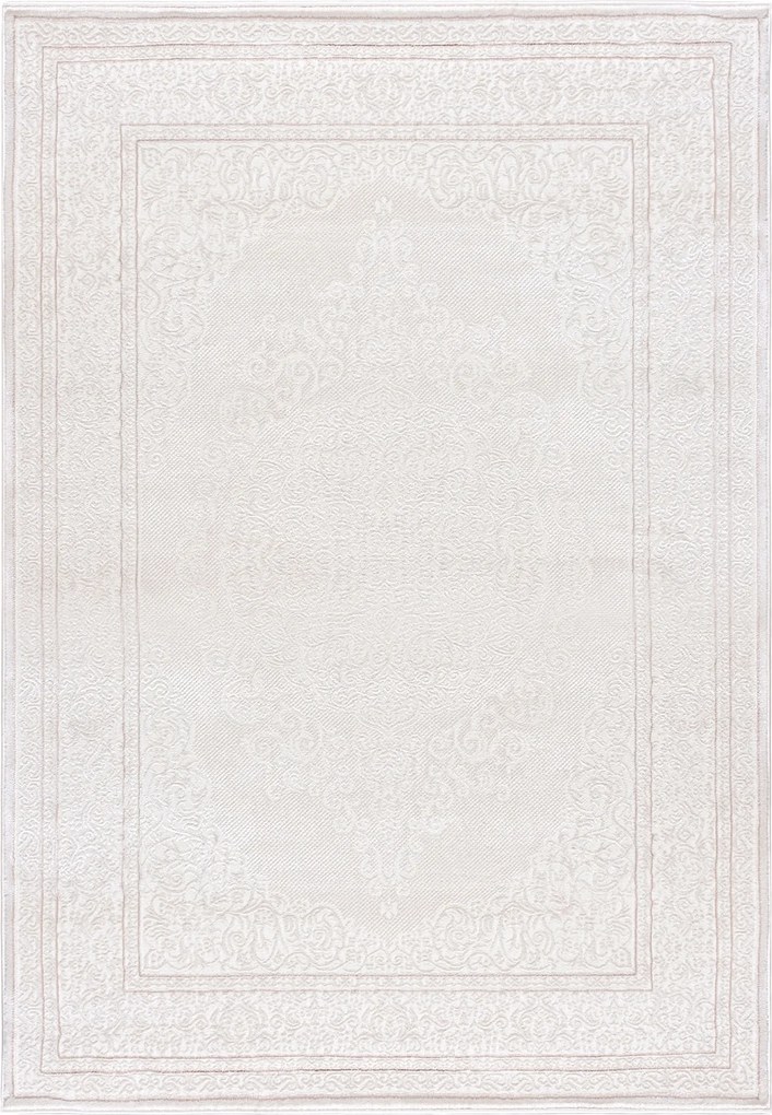 Hera Szőnyeg 120x170 Stílusos Modern Divatos Fényes Krém Bézs w08