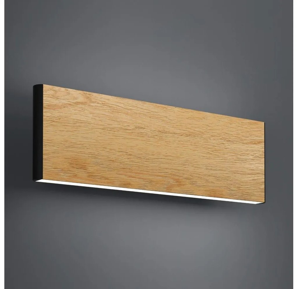 Eglo 390127 - LED Fali lámpa CLIMENE 2xLED/4,2W/230V 3000K tölgy