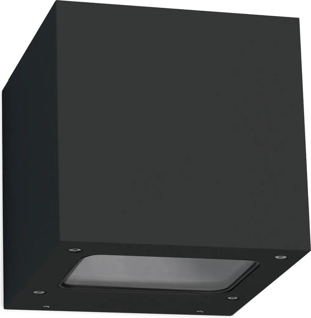 NOVOLUX 412B-L01F1B-02 BRICK Modern Kültéri Fali Lámpa Fekete LED IP44
