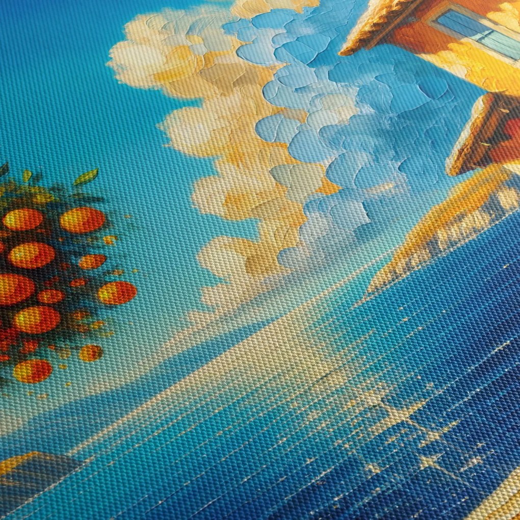 Kép - Ház narancsokkal II. (90x60 cm)