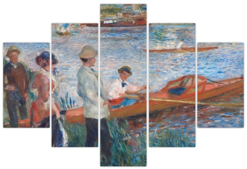 Kép - Auguste Renoir, Oarsmen at Chatou, reprodukciók (150x105 cm)