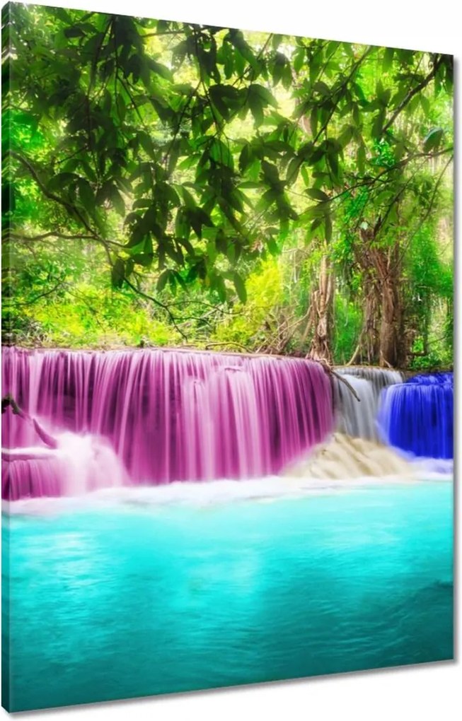 Vászonkép 60x80 Színes thaiföldi