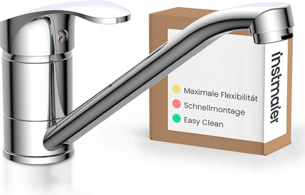 Álló konyhai csaptelep instmaier K1 ezüst