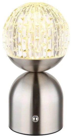 Globo 21007N-LED Dimmelhető érintős asztali lámpa JULSY LED/2,5W/3,7V 2700/4000/6500K matt