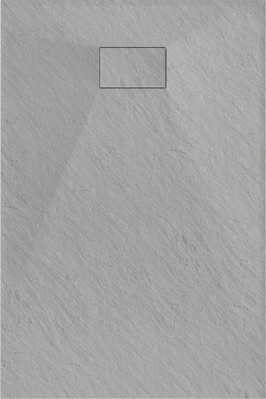 Mexen Hugo téglalap alakú SMC zuhanytálca 110 x 80 cm, szürke - 42618011