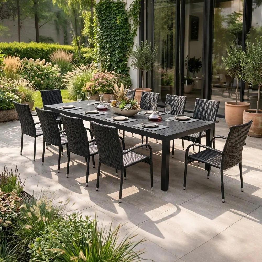 VIKING XXL +10x PARIS Kerti bútor szett