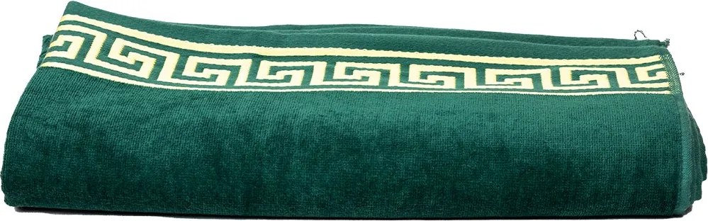 POSEIDON Strandtörölköző smaragdzöld 165x90cm
