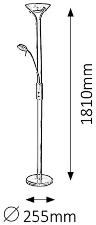 Rabalux Beta 4076 állólámpa bronz