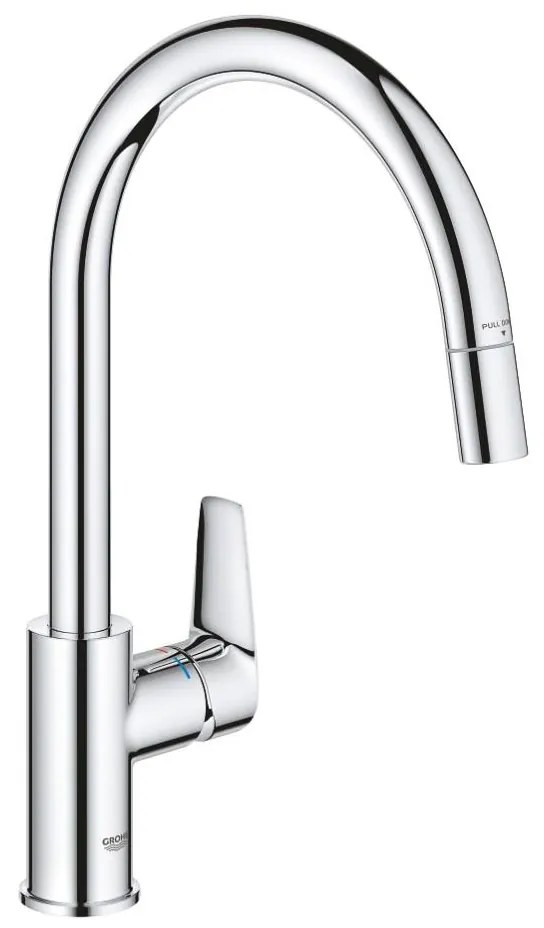 GROHE 30550000 - START EDGE konyhai csaptelep 357 mm fényes króm