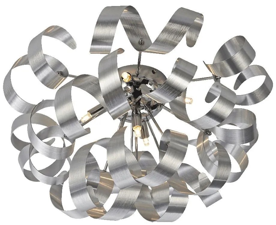 PREZENT 64360 RIBBON I. Glamour Mennyezeti Lámpa Króm, Alumínium G9 IP20