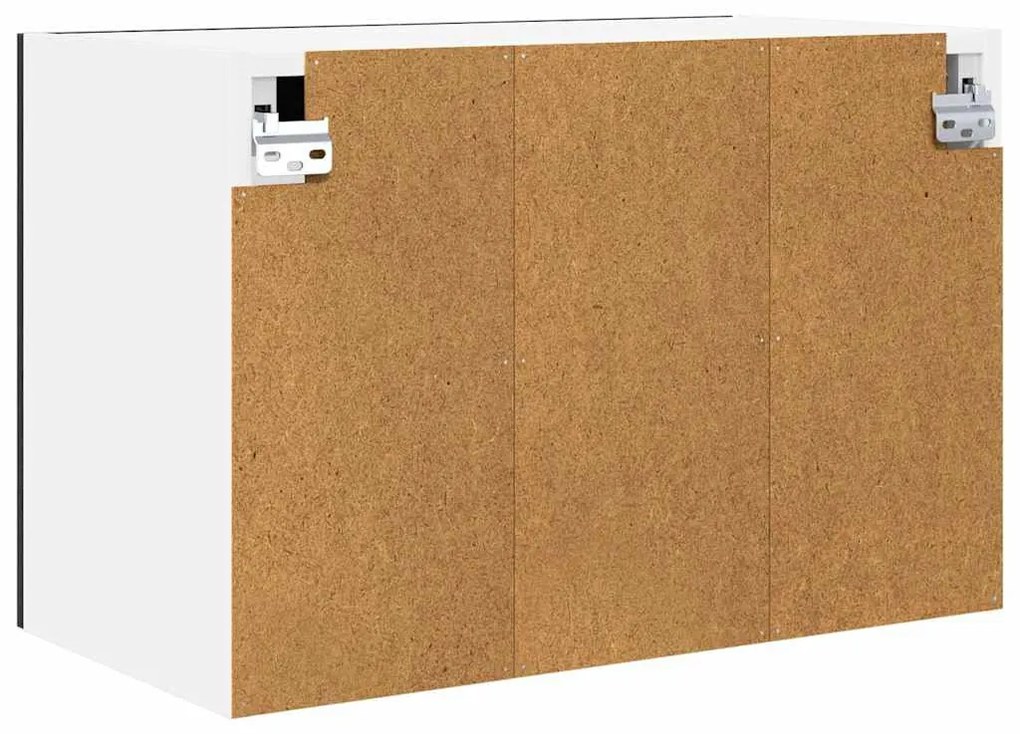 Függő szekrény Riga 2 pcs Fekete tölgy 60 x 31 x 40 cm Faanyag