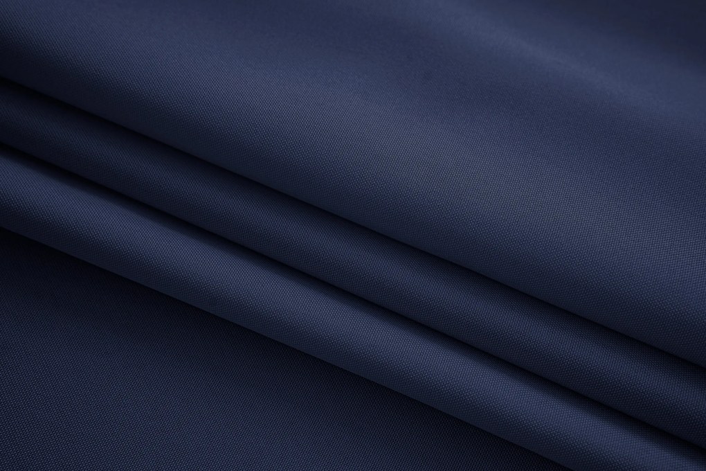 Sötétkék OXFORD LIGHT függöny 140x250 cm Felfüggesztés: Hullámos sínszalag