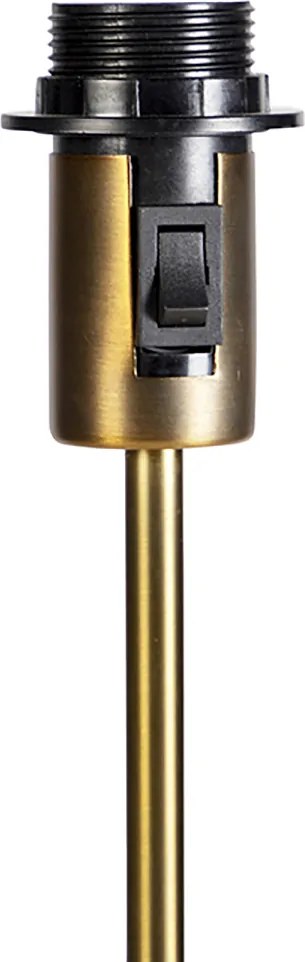 Állólámpa állítható bronz világosbarna árnyékolóval 50 cm - Parte