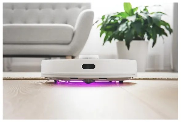 Sencor- 2 az 1-ben robotporszívó és felmosó 50W/5000 mAh Wi-Fi fehér + távirányító