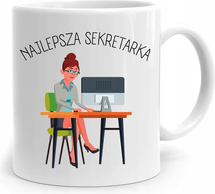 Bögre Ajándék Titkárnőnek Legjobb Titkárnő fényképes nyomtatással