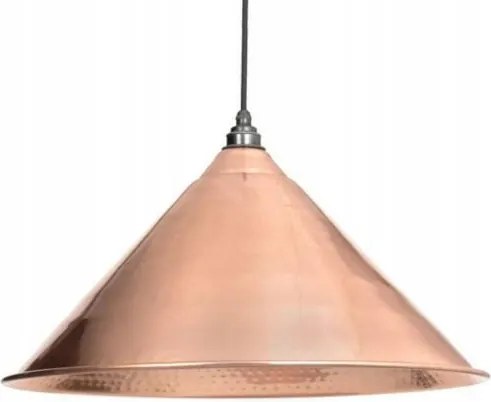 Függőlámpa arany rózsaszín réz kalapács 51cm