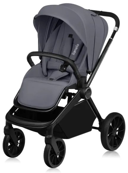 Lionelo - Kombinált 2 az 1-ben babakocsi MIKA PLUS Kőszürke
