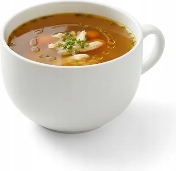 Nagy bögre Jumbo bögre 710 ml Húsleves bögre fehér