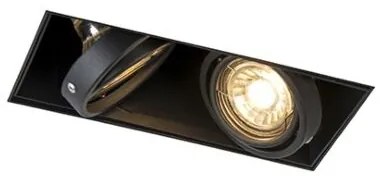 Okos beépített reflektor fekete, 2 db WiFi GU10 Trimless - Oneon 2