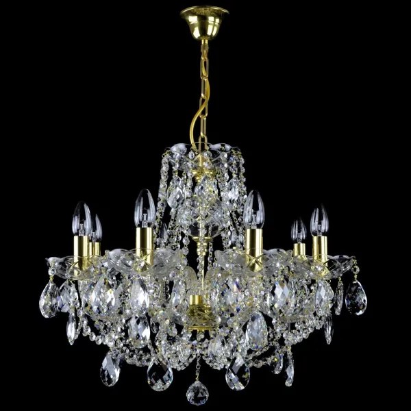 Wranovsky JWZ151082130 - Kristály csillár láncon CLASSE 8xE14/40W/230V