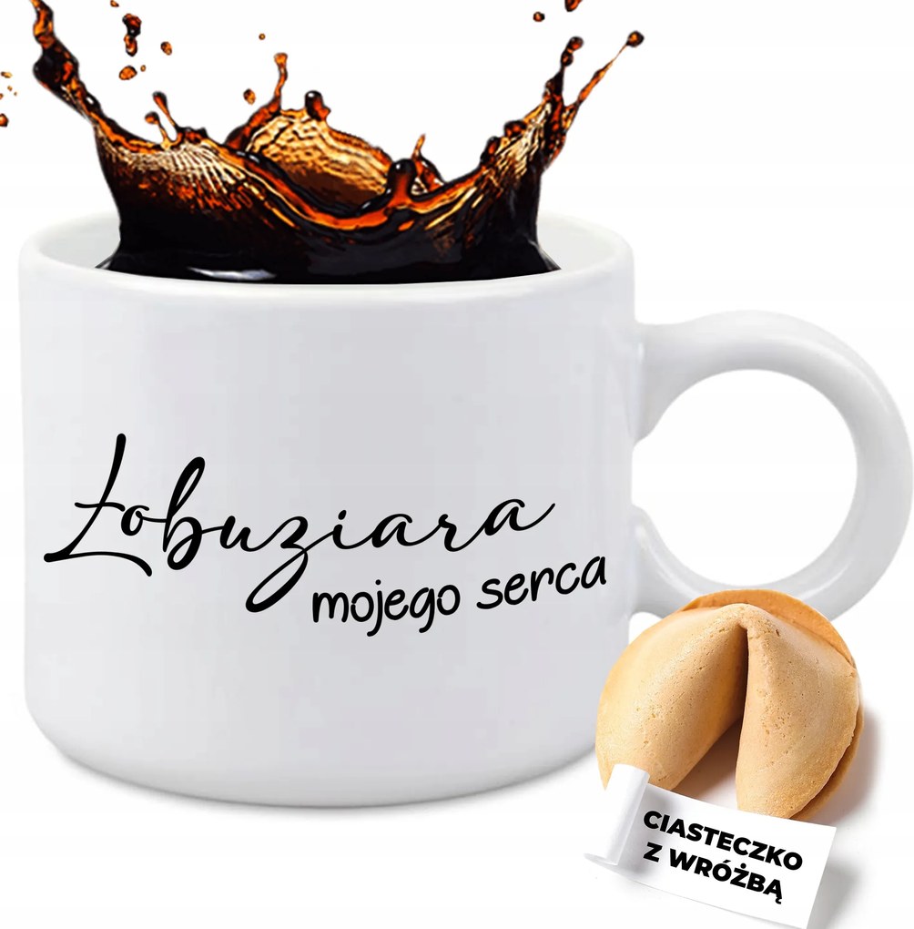 Bögre Fehér 300ml Sütemény Vicces Gadget Ajándék Zsivány Párnak