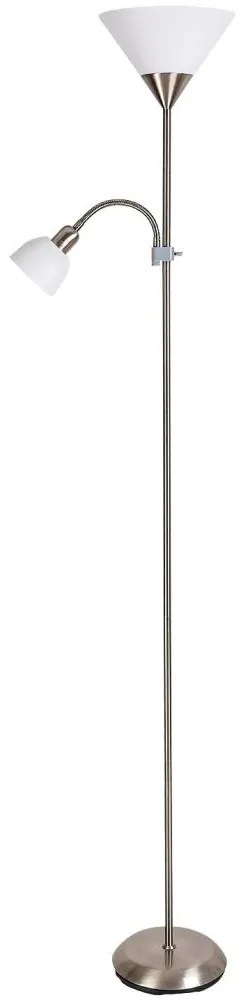 Brilagi - Állólámpa ARIANA 1xE27/100W/230V + 1xE14/25W matt króm