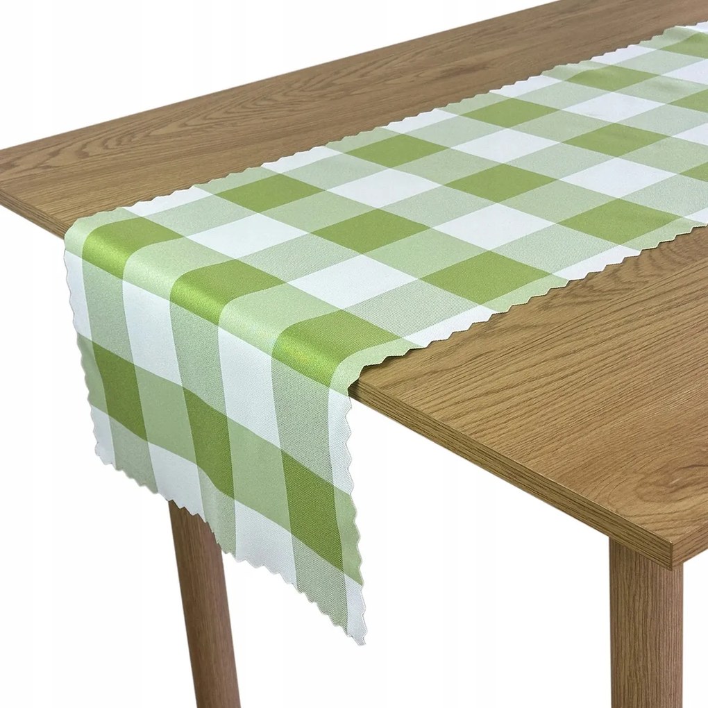 Foltálló Futópad Dekoratív Alice Rács Zöld 50x120 cm