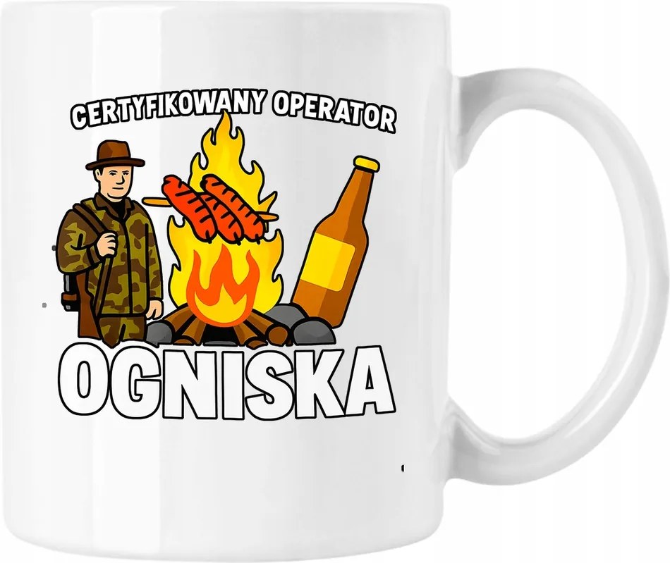 Bögre Minősített grill master Fehér 330ml